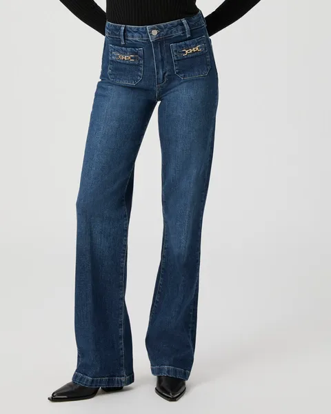 The Leenah Gold Clasp Pocket Jean