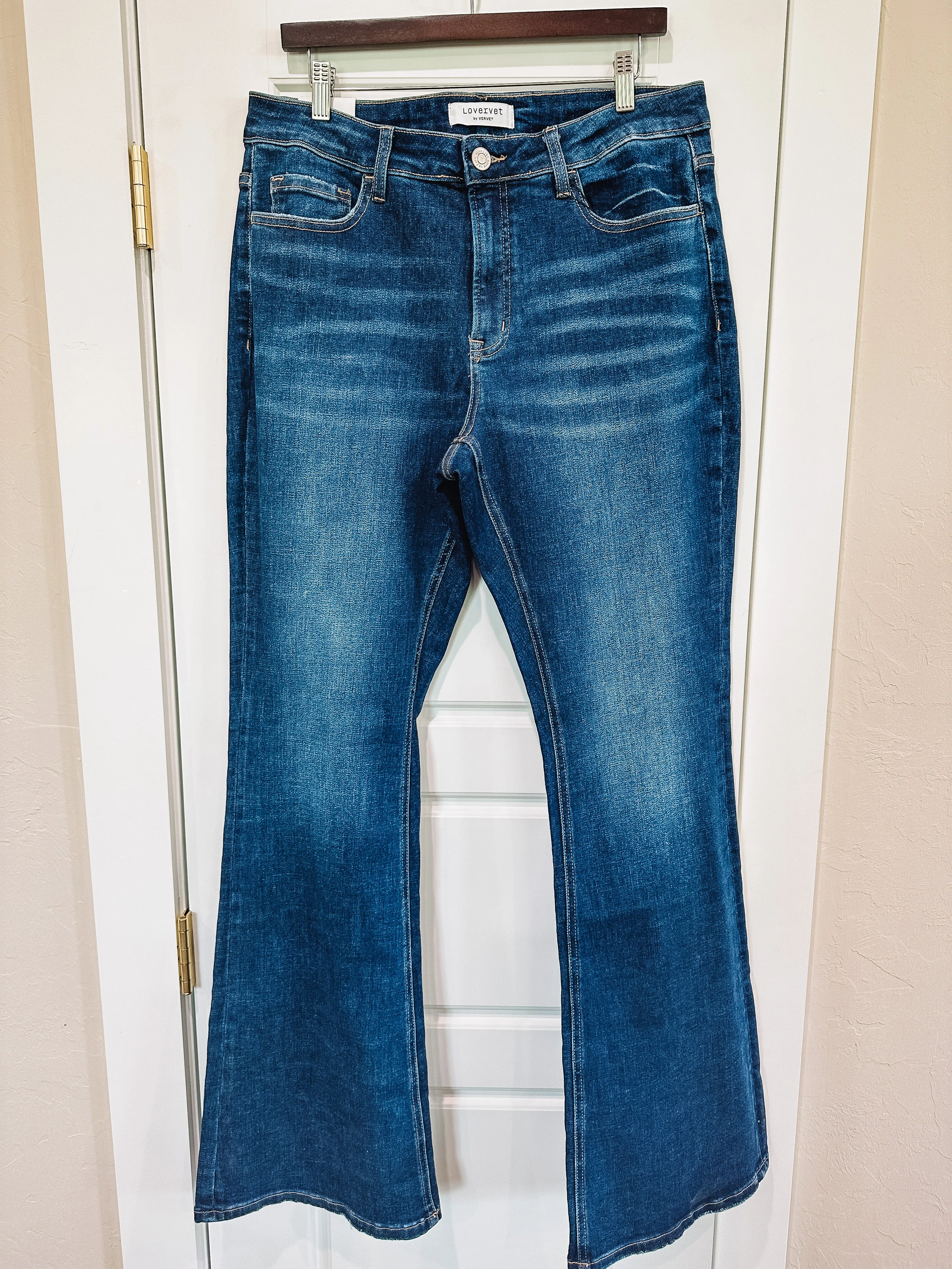 Triumphant Mid-Rise Flare Jeans