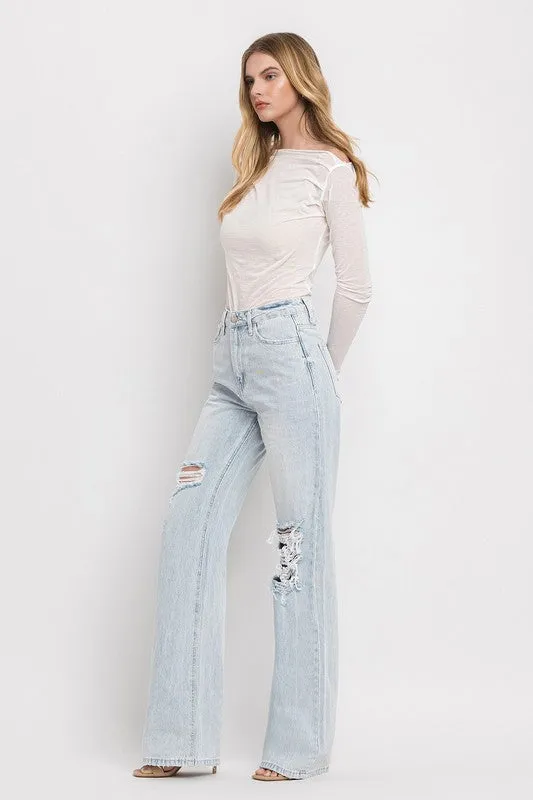 Vervet 90'S Vintage Super High Rise Flare Jeans