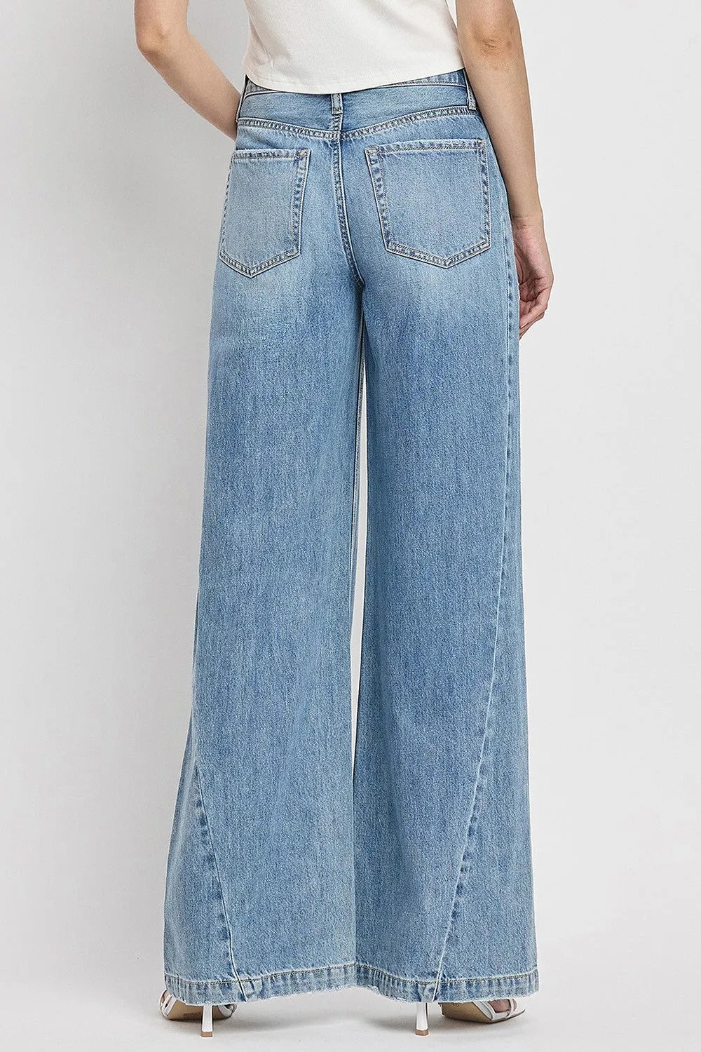 Vervet High Rise Wide Leg Jean