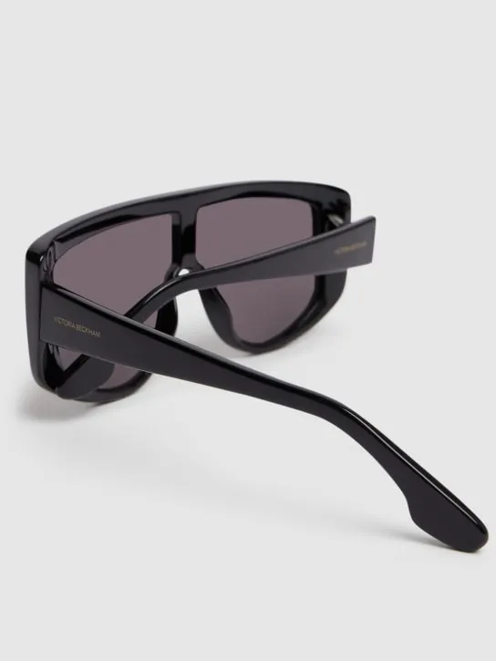 Victoria Beckham   Denim acetate sunglasses 