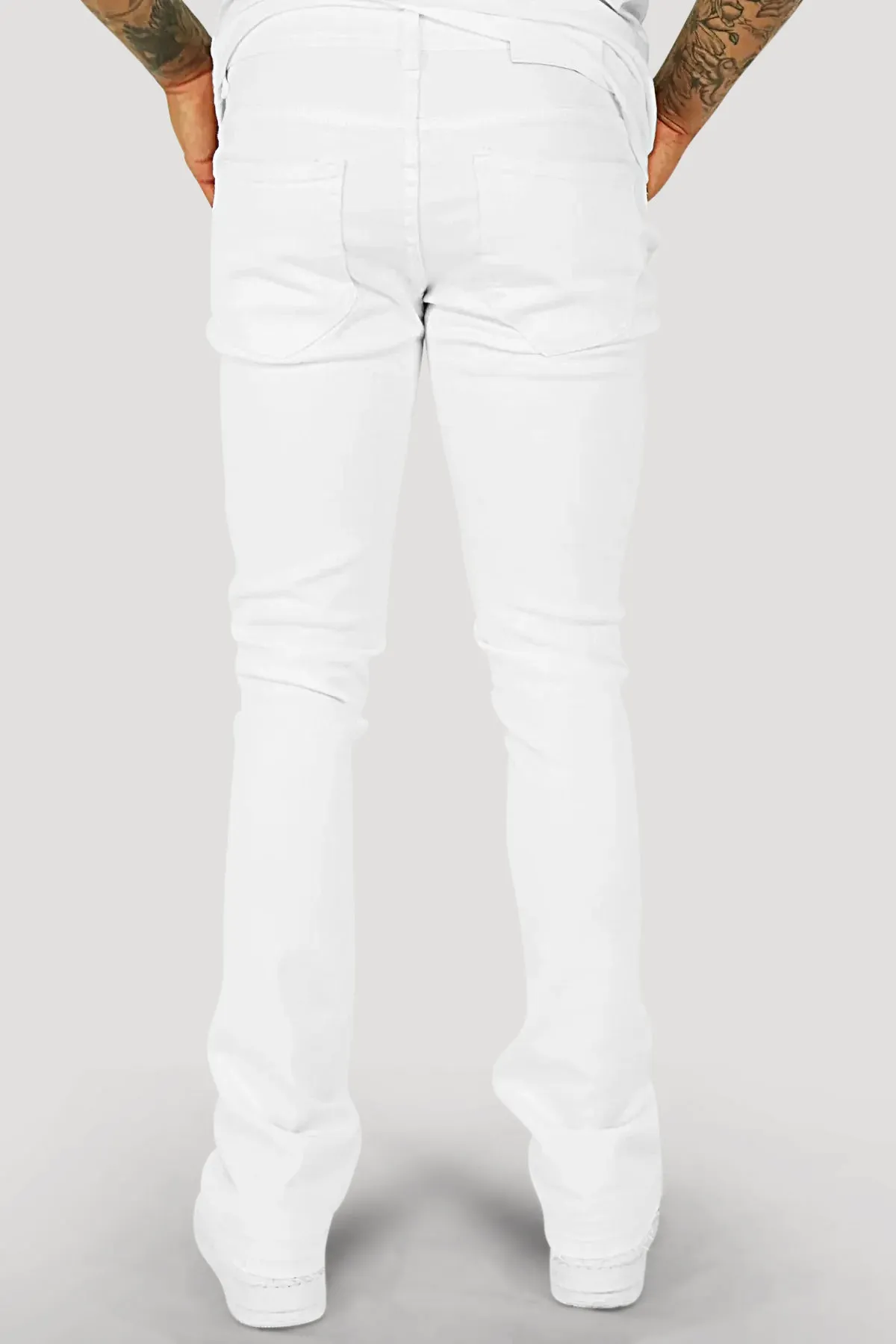 Vortex Stacked Denim (White)