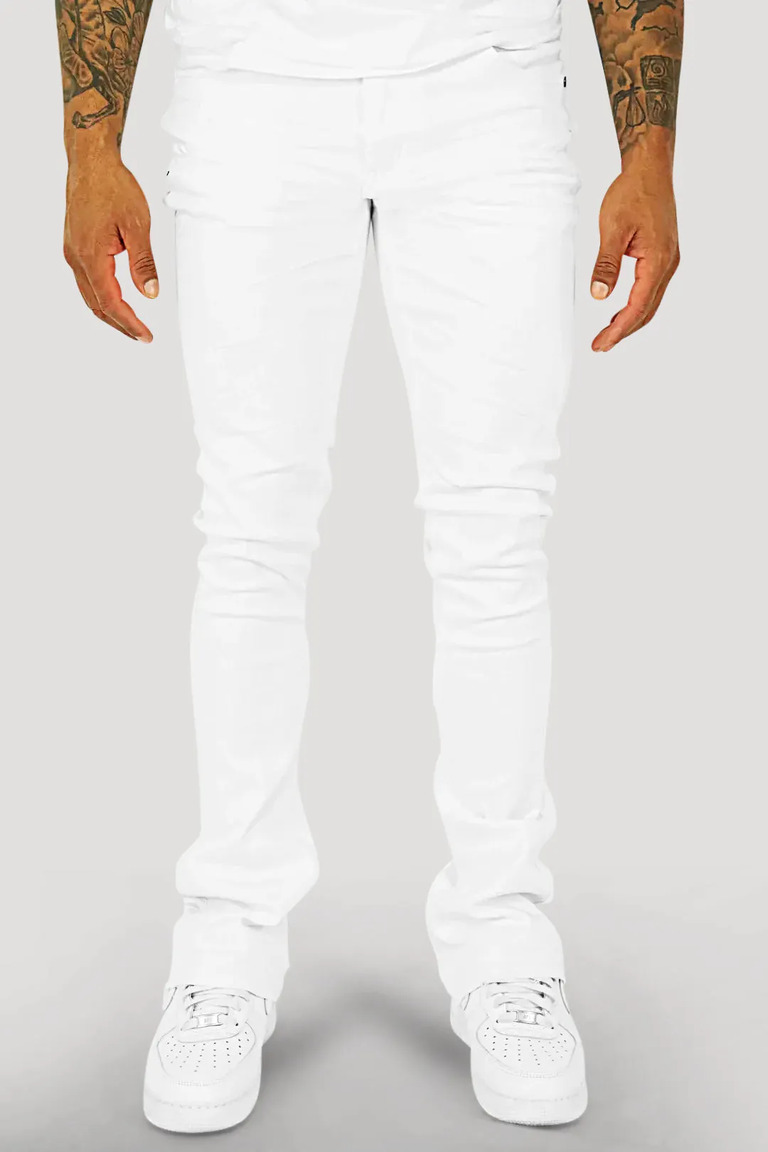 Vortex Stacked Denim (White)