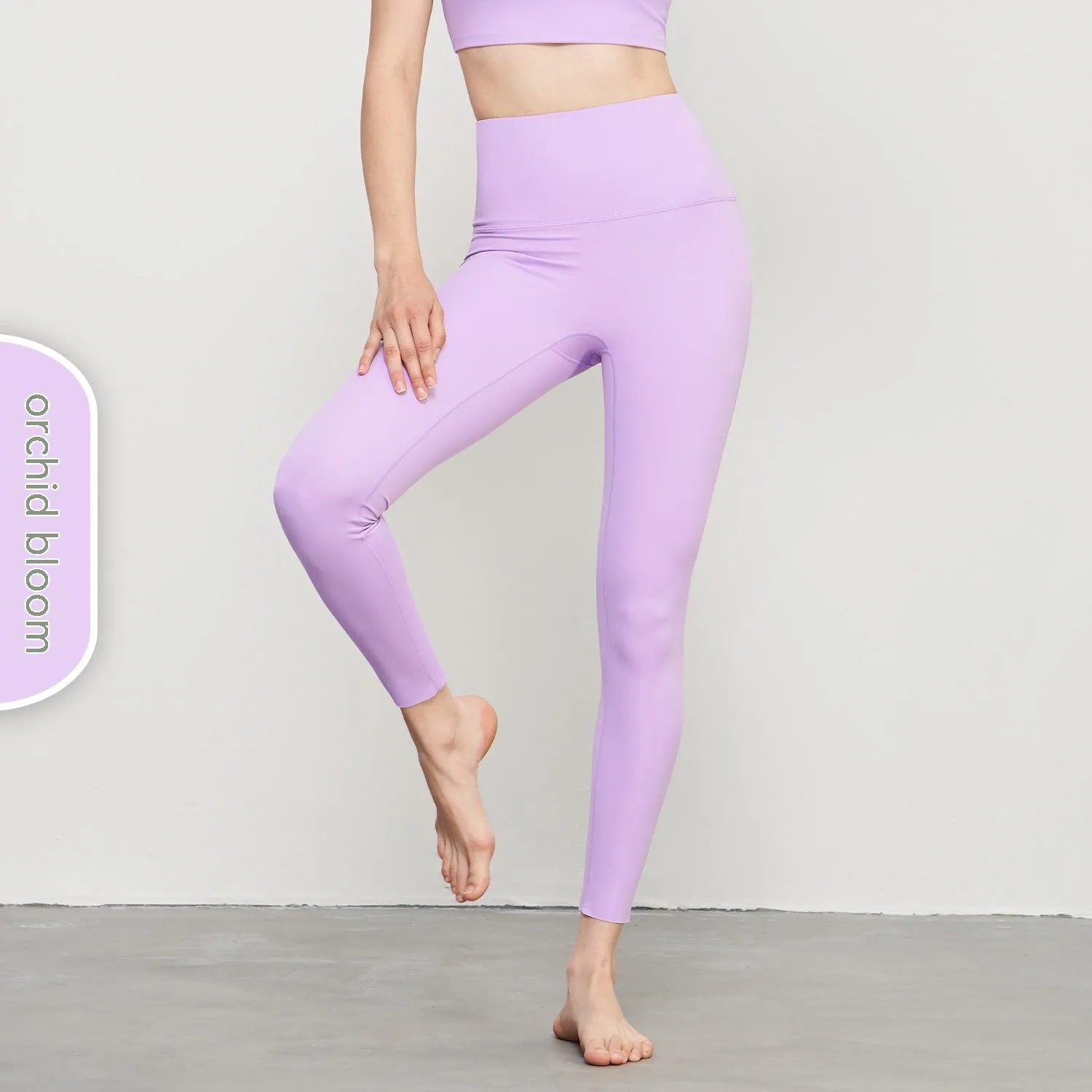 Women's Fashion Casual Solid Color High Waist Hip Lift Yoga Pants