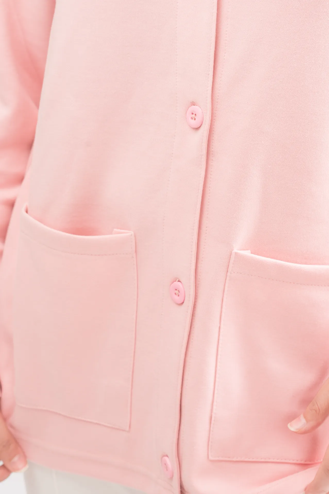 Women's Stylish Cardigan - Rose Pink