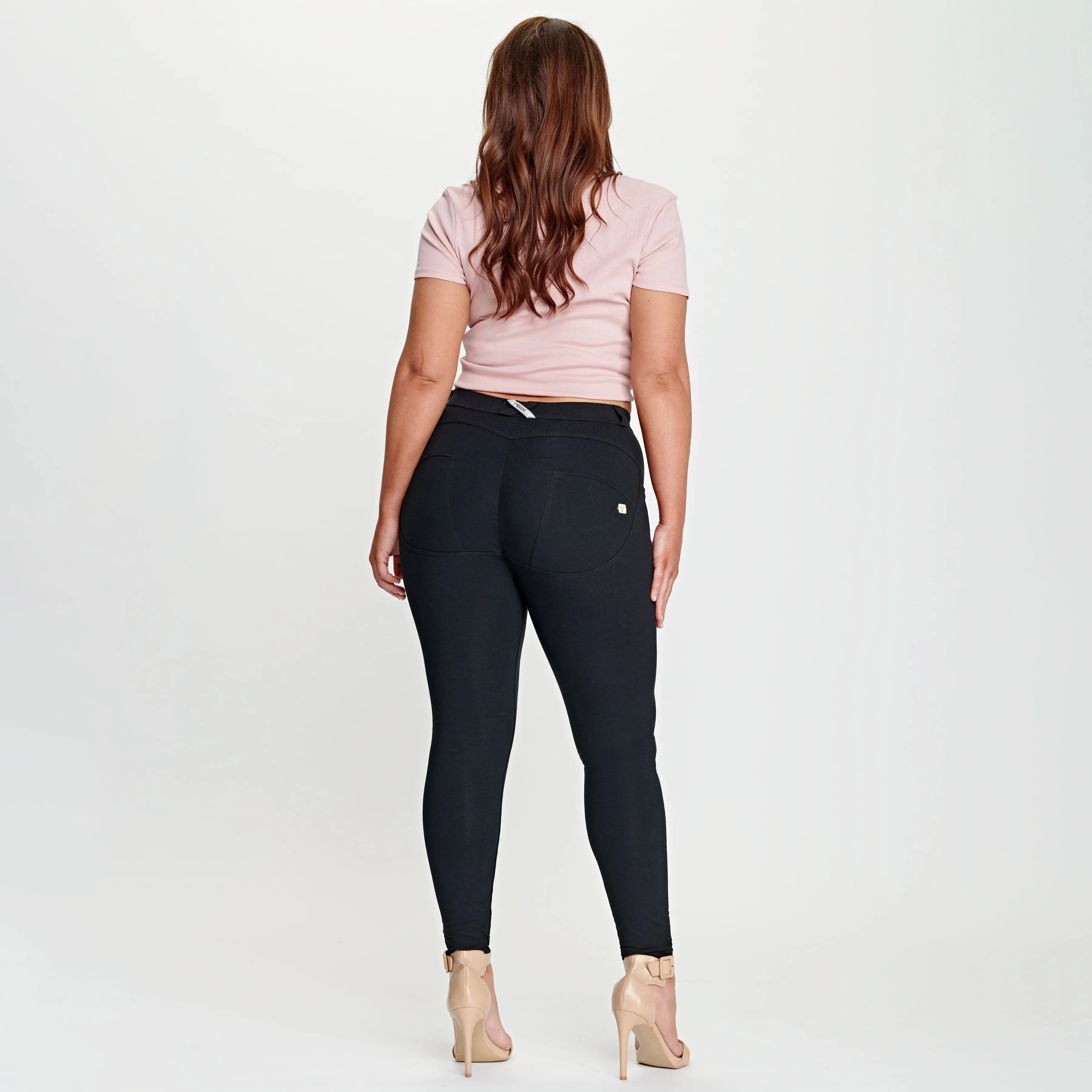 WR.UP® Curvy Fashion - High Waist - Full Length - Black