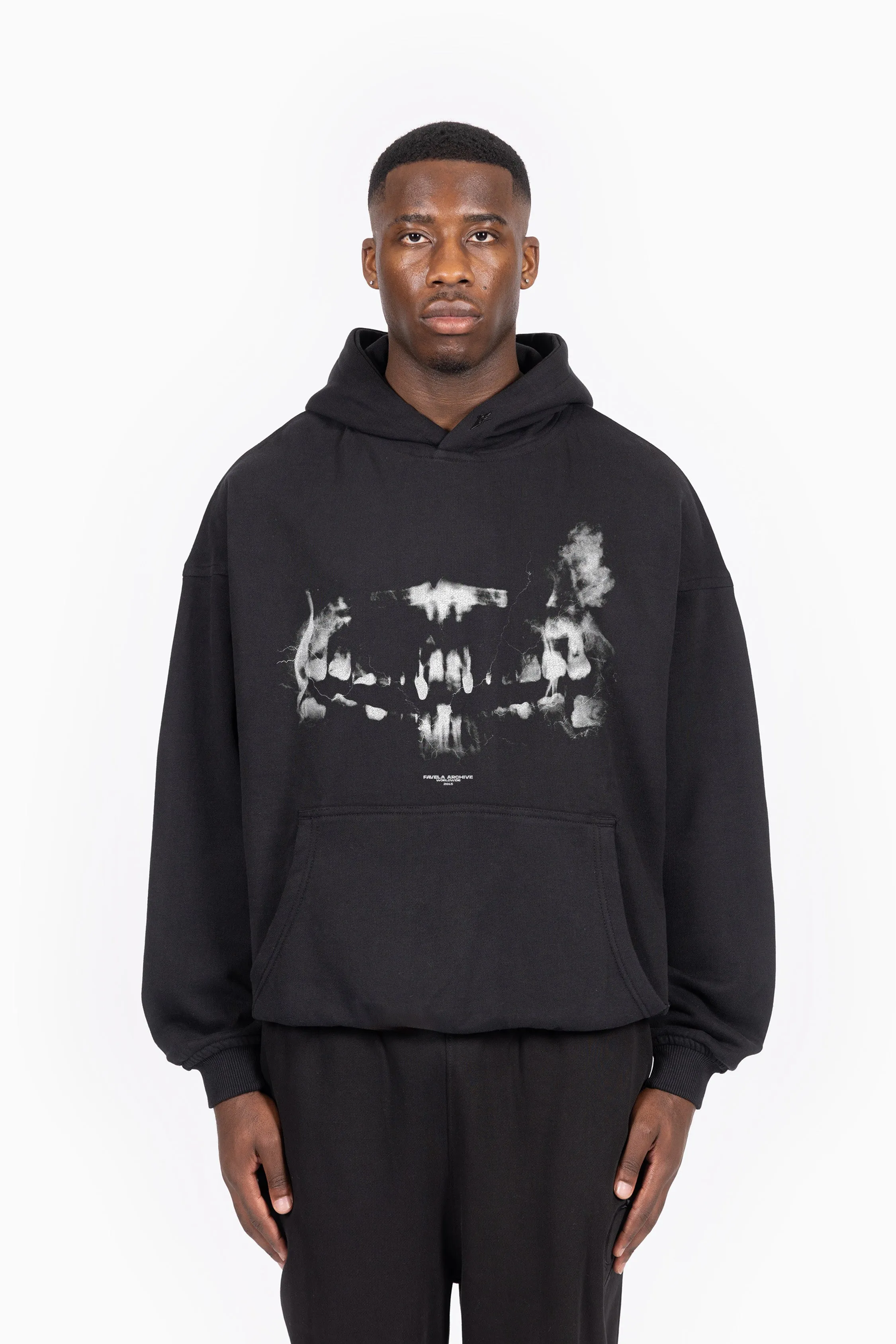 X-RAY BLACK HOODIE